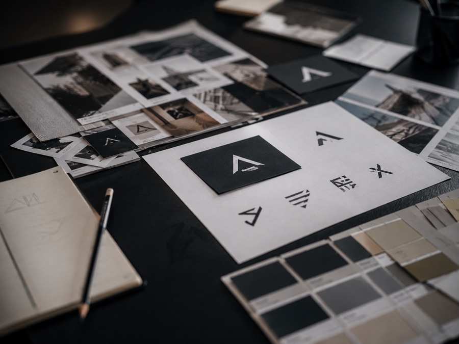 BrandIQ brand design work in progress