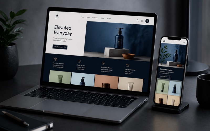 Platform redesign — e-commerce, CRM and automation